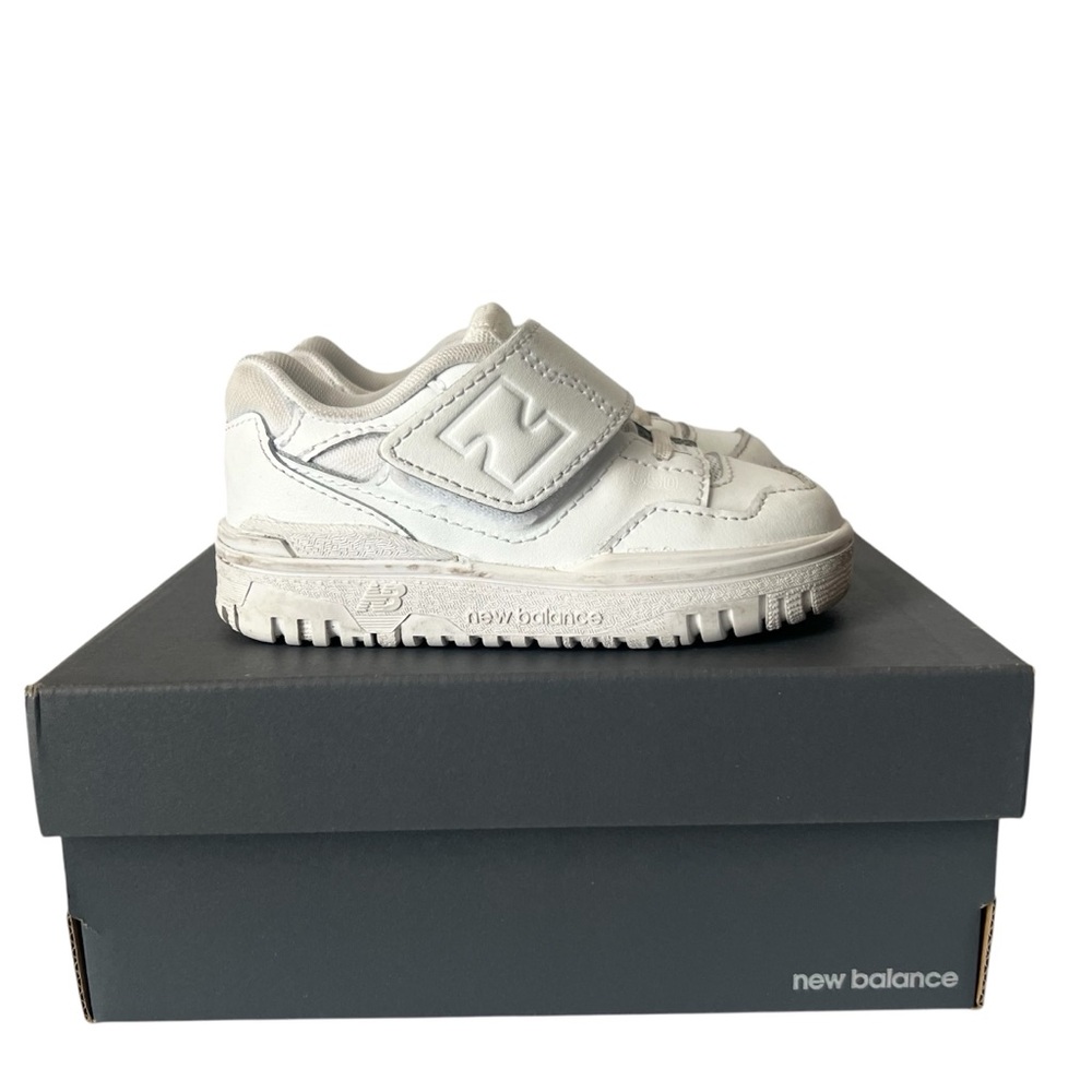 New Balance Kids' White Sneakers